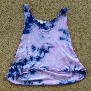 Old Listing❌Tie Dye Crop Tank Top